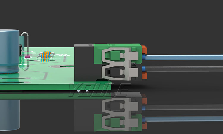 PCB彈簧插拔接線(xiàn)端子排 PCB彈簧插拔接線(xiàn)端子排
